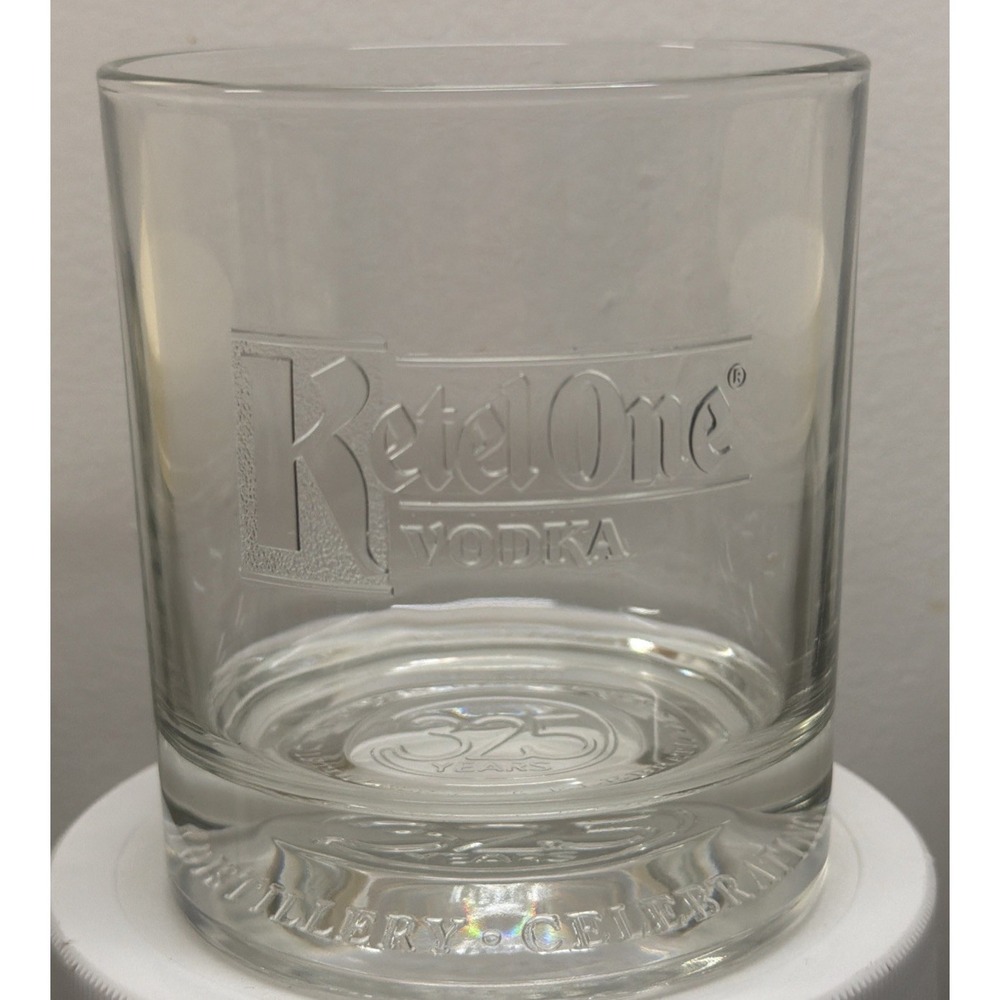 KETTLE ONE VODKA 325 Years Commemorative Collectors Edition Glass